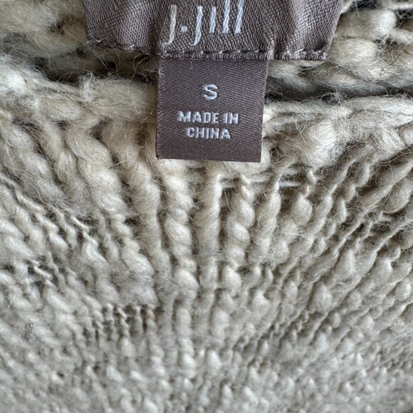 J.Jill size small Cream Sweater - Picture 2 of 5
